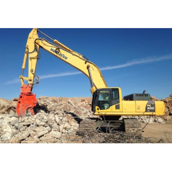 360° Rotating Hydraulic Pulverizer For 10-40ton Excavators CONCRETE PULVERISERS Komatsu Hitachi Kobelco Hyundai Volvo