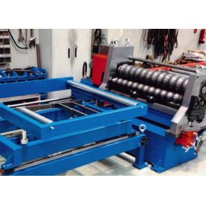 2 - 4mm Thickness silo Culvert Sheet Metal Roll Forming Machine Track Cutting