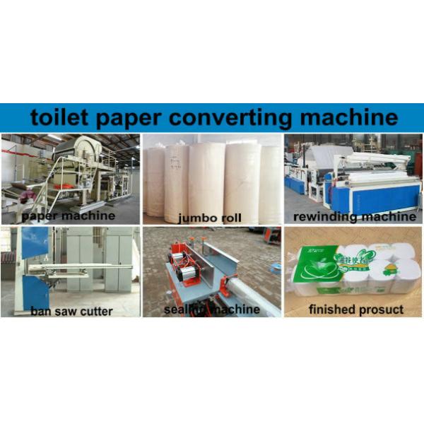 CE 1880mm 30 G/Sq.M Toilet Paper Making Machine