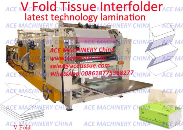 Quality PLC Control Automatic Tissue Paper Cutting And Packing Machine With Lamination wholesale