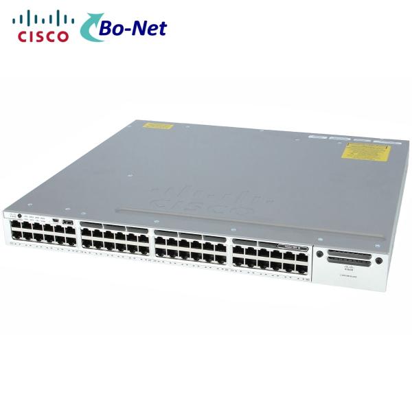 Cisco WS-C3850-48T-E Stackable 48X10/100/1000 Ethernet Ports IP Services Network