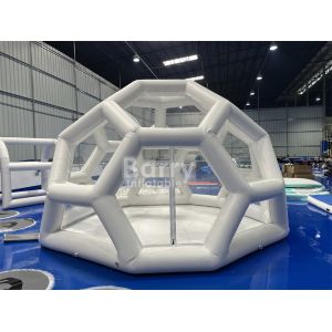 Cheap 7 Working Days Production Time Inflatable Bubble Tent Balloon Tent With CE/UL Blower And Repair Material for sale