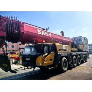 2022 Sany Used SAC3000 Crane With An 87m Main Boom, A 36m Jib, And A 100-Ton