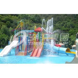 Customized Mini Aqua Park Equipment Kids' Water Playground With Aqua House