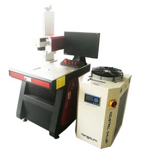 Cheap 10W 20W 30W 50W Laser Engraving Machine for Metal Plate Controlled by Cypcut System for sale
