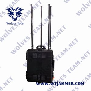 Software control Bomb IED Military Wireless signal Jammer Shockproof Waterproof
