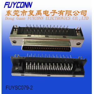 14Pin SCSI Connector CN Type PCB Right Angle Terminal Servo Connector