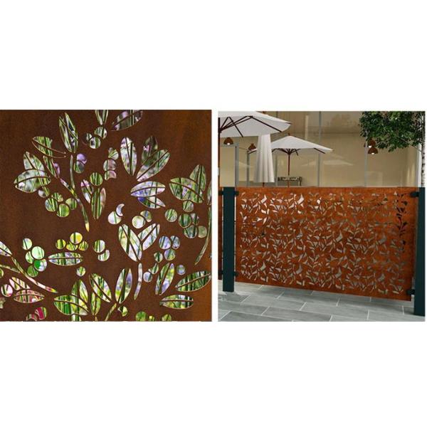 Corrosion Stability Decorative Balustrade Panel Decorative Screening Fence Panels