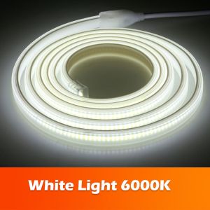 220V 280 LEDs/M COB LED Strip Lights White Warm Neutral White CE RoHS 100m 50m