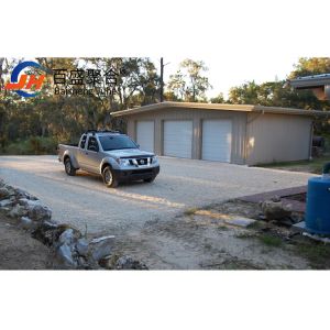 China Exterior Steel Structure Cattle Shed Warehouse With Fast Installation And Roller Door on sale