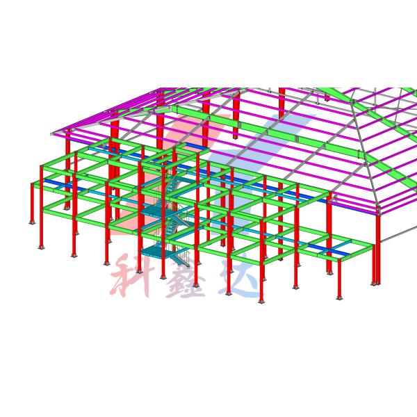 Custom Prefab Steel Structure Workshop Commercial Steel Warehouse CE Approved