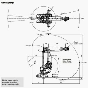 M-900 IB 280 6 Axis Robot Robotic Handling And Drilling Robot For Industrial