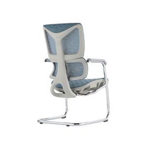 Swivel Tilt Mesh Seat Office Chair Flex Moon Mesh Operator Chair For Soothing