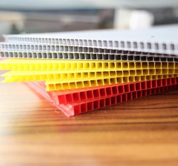 Quality Customized PP CORRUGATED SHEET polypropylene PP plate sheet / pp hollow board professional supplier custom size and colo wholesale