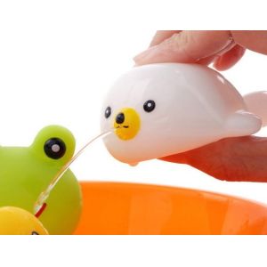 China 8.5cm Length Squeezing Rubber Bath Toys Phthalate Free Vinyl Crab / Octopus Shaped on sale