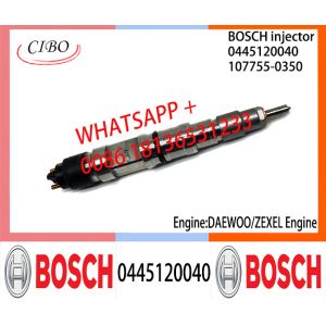 BOSCH 0445120040 107755-0350 Neutral Fuel Injector Assembly 0445120040 107755