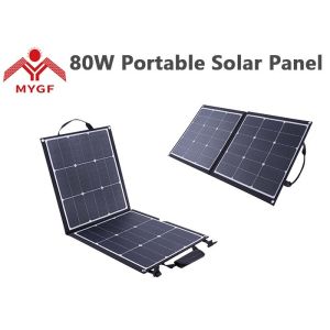 China Customized Size Folding Solar Panels For Camping , Portable Solar Power Kits on sale