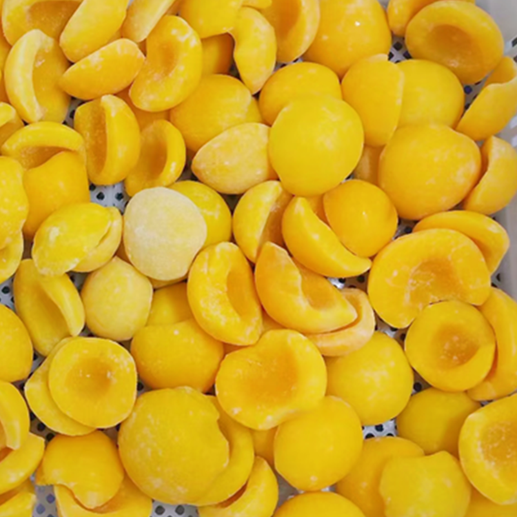 Top Quality 10KG Bulk Frozen Yellow Peach Halves - Ideal for Canned & Export Use