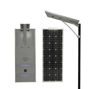 Integrated 60w Solar Lights For Driveway , All In One Solar Street Light For