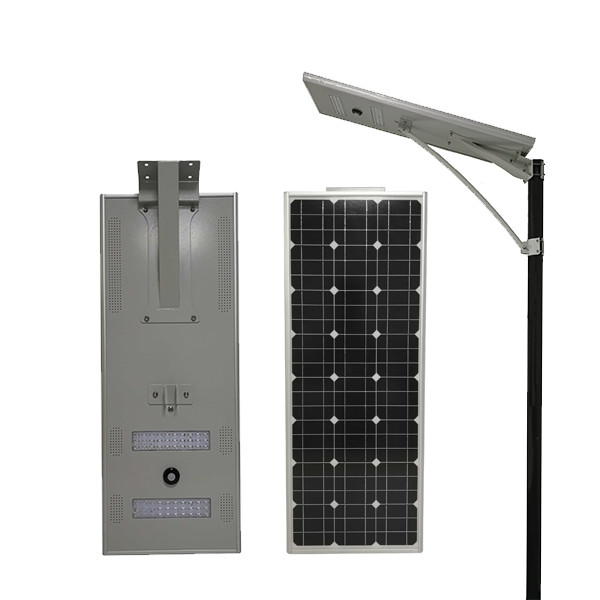 Quality Integrated 60w Solar Lights For Driveway , All In One Solar Street Light For Smart City Public Lighting wholesale