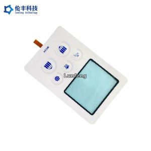 FPC Cable PET Membrane Keyboard Switch 3M468 Rear Adhesive