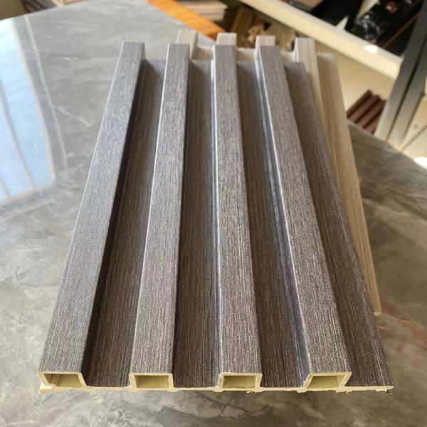 ISO9001 Wood Plastic Composite Exterior Wall Cladding Waterproof Fireproof