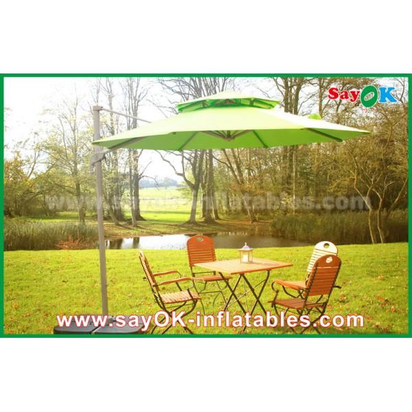 Camping Canopy Tent Custom Print 300cm Banana Hanging Sun Beach Umbrella For Outdoor Garden