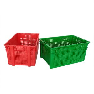 Plastic Crate Stackable Heavy Duty and Eco-Friendly for Logistic Transport