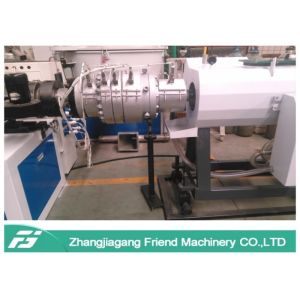 110mm Diameter Plastic Pipe Machine High Output CPVC Hard Cable Protection