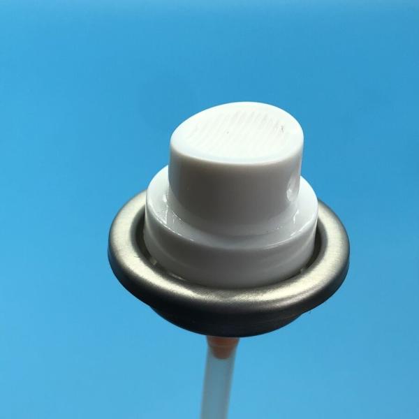 Compact TSA-Compliant Sunscreen Mist Valve for Travel-Sized Products and On-The-Go Reapplication with Secure Leak-Free Seal