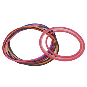 China Customizable 40-60 Shore A Silicone O Rings Resistant To Temperature on sale