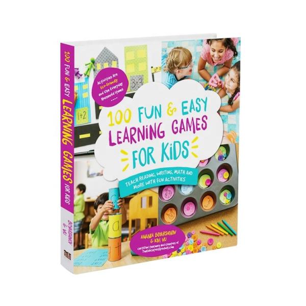 Customized children's English Paperback Books Matt Lamination Eco Friendly Paper