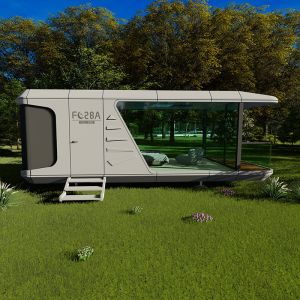 Galvanlized Integrated Mobile Space Capsule Homestay Space Capsule Steel