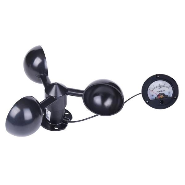 Quality Wind Speed Sensor 3 Cup Anemometer Automatic Display With Self Powered Meter For Tower Crane wholesale