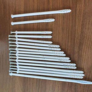 Load Capacity PE PP Nylon Plastic Sleeve Anchor For Secure Wall / Ceiling Object