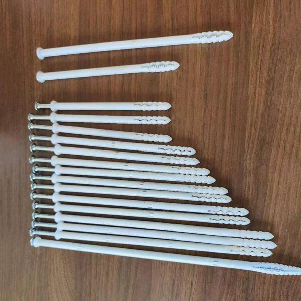 Load Capacity PE PP Nylon Plastic Sleeve Anchor For Secure Wall / Ceiling Object