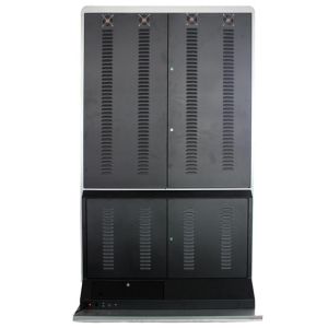 46" + 46" Dual Screen Wifi Digital Signage , 1920 * 1080 Customized color