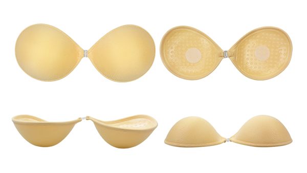 F1030 Factory backless invisible push up padded strapless bra