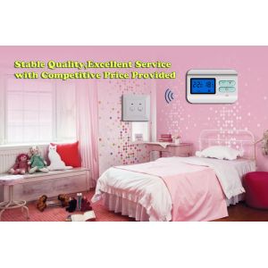 Cheap Wall Mounted Digital Wireless Room Thermostat Non Programmable for sale