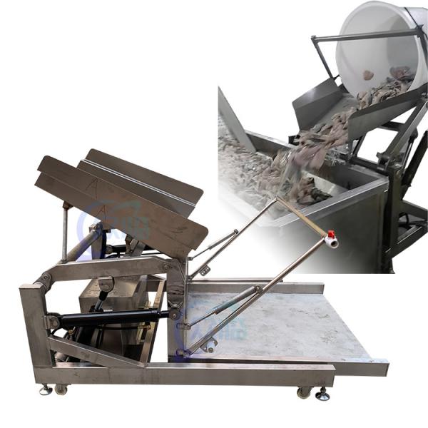 Quality Shrimp processing and feeding machine for large insulated giant refrigerator wholesale