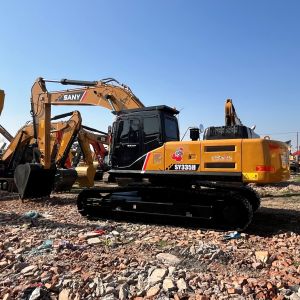 Moving Type Crawler SANY SY335H Used Excavator