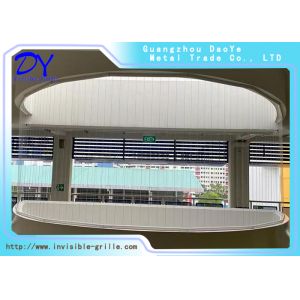 Vertical Opening Fixed Invisible Grille for Enhanced Security in Indoor and