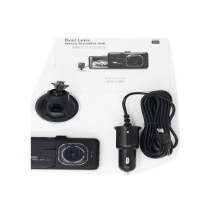 Full HD 1080p 2 Channel Car DVR , Dual Camera Dash Cam 2ch Car DVR 170Degree
