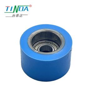 TINDA Rubber Polyurethane Roller Wheel Used In Wood Side Polish Sanding Machine