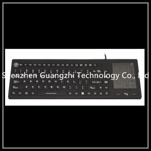 Custom Printing Silicone Rubber Keyboard , Waterproof Usb Keyboard Ce Approvals