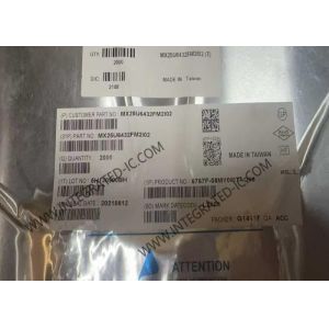 MX25U6432FM2I02 64Mbit NOR Flash Memory IC with 133 MHz SPI Interface in SOP8