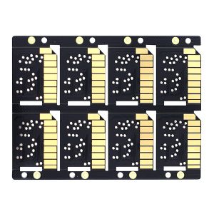 MicroSD Card substrate pcb manufacture with soft gold and 0.6mm hard gold