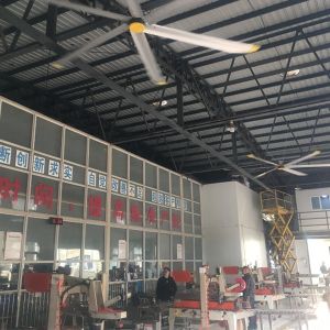 18FT Low Noise Aluminium Ceiling Fan for Commercial Ventilation in Cowshed