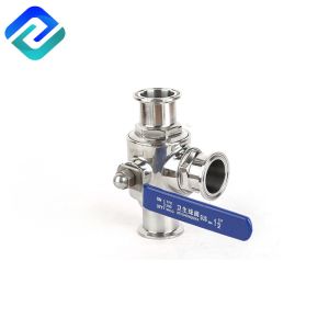 Sanitary Quick Installed Manual Pneumatic Casting Ball Valve