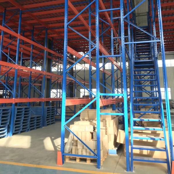 Customized Steel Pallet Shelving System with Adjustable Shelves
